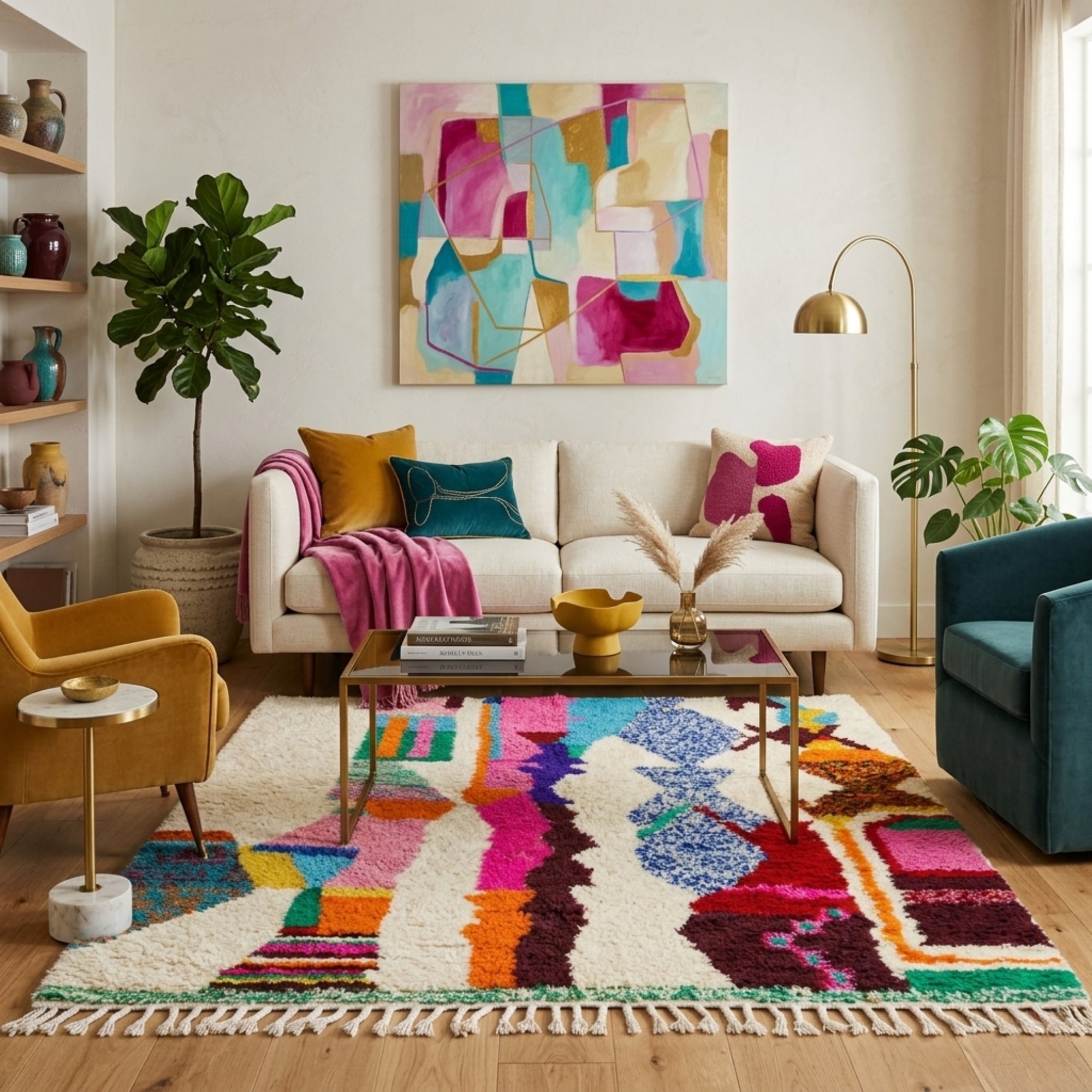 Maraj - Shag Moroccan rug