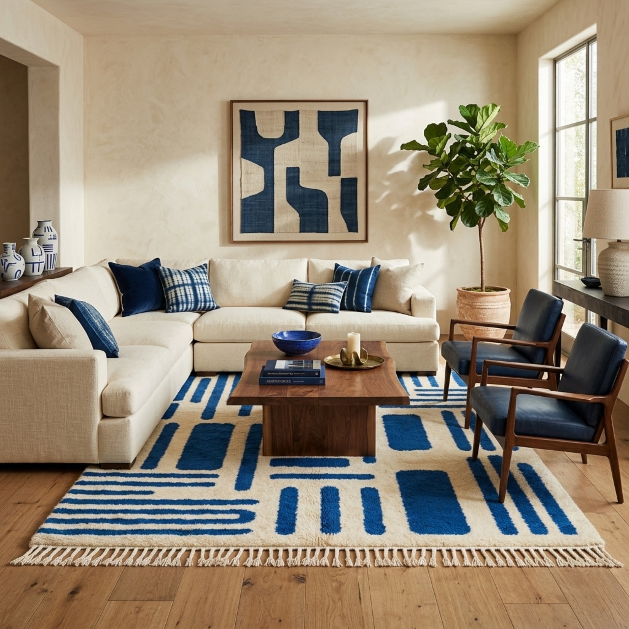 Marssa - Shag Moroccan rug