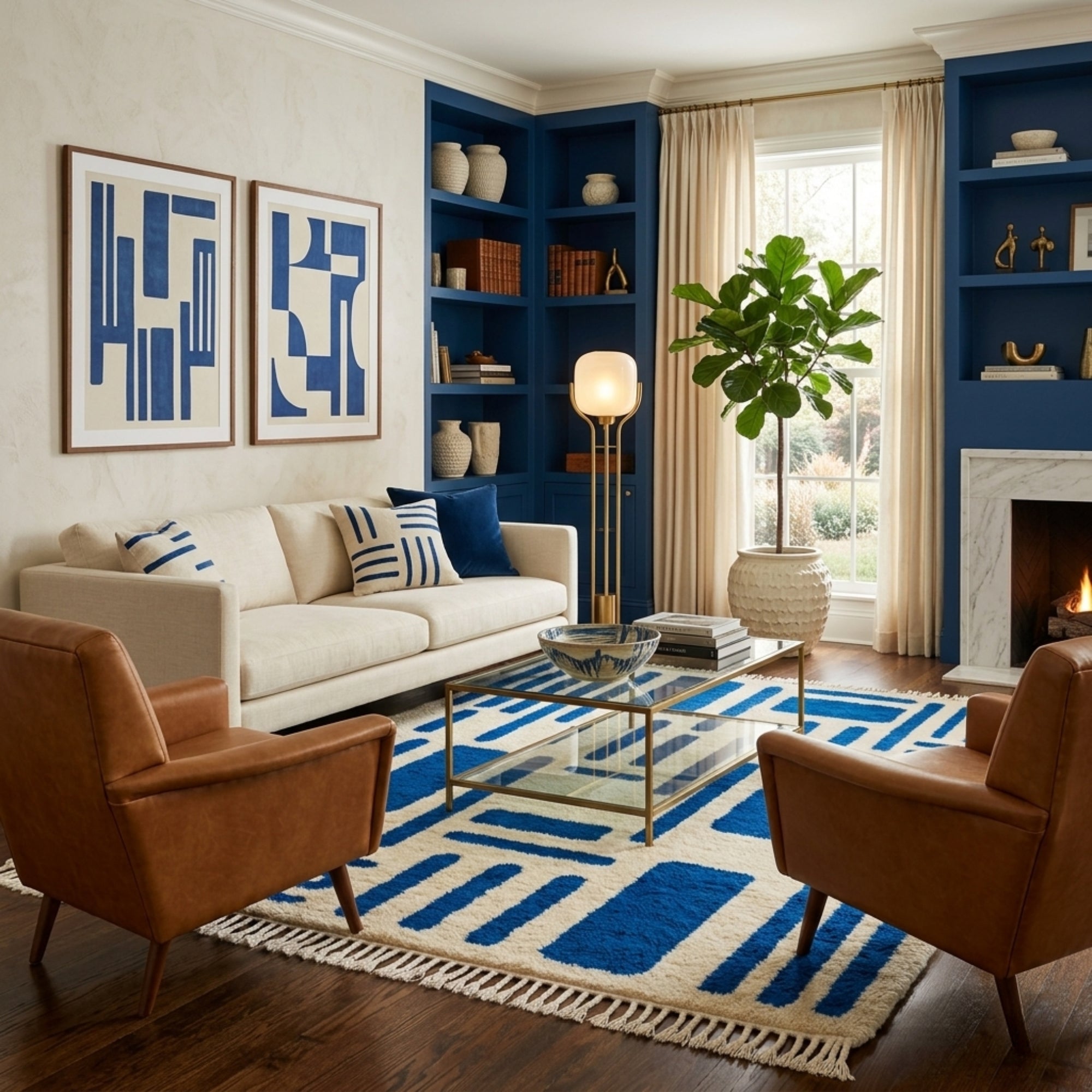 Marssa - Shag Moroccan rug