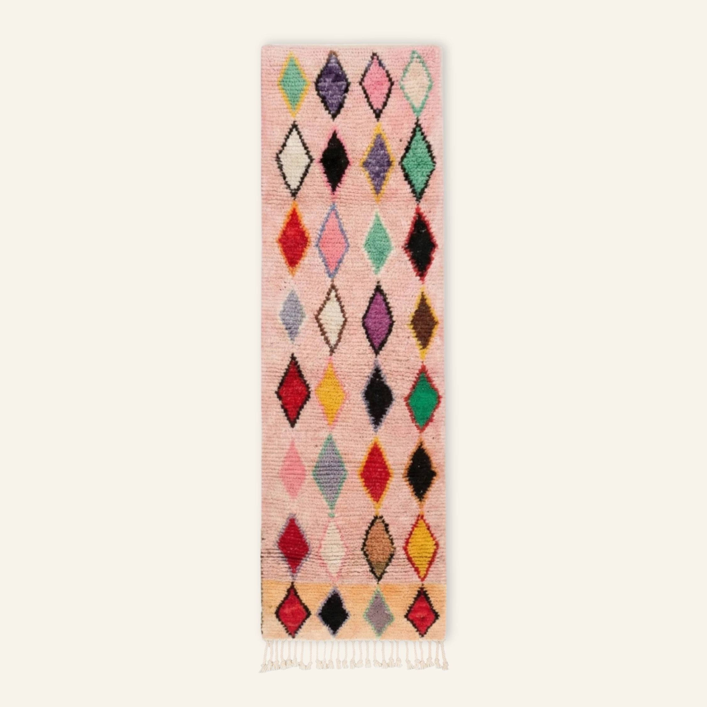 Mihad - Shag Moroccan runner rug