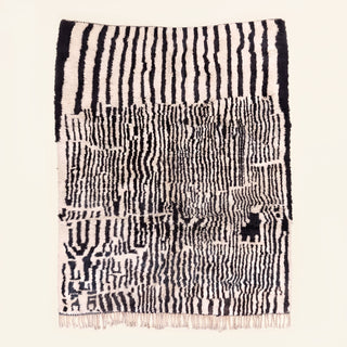 Woven Labyrinth - Luxury Shag Moroccan Rug