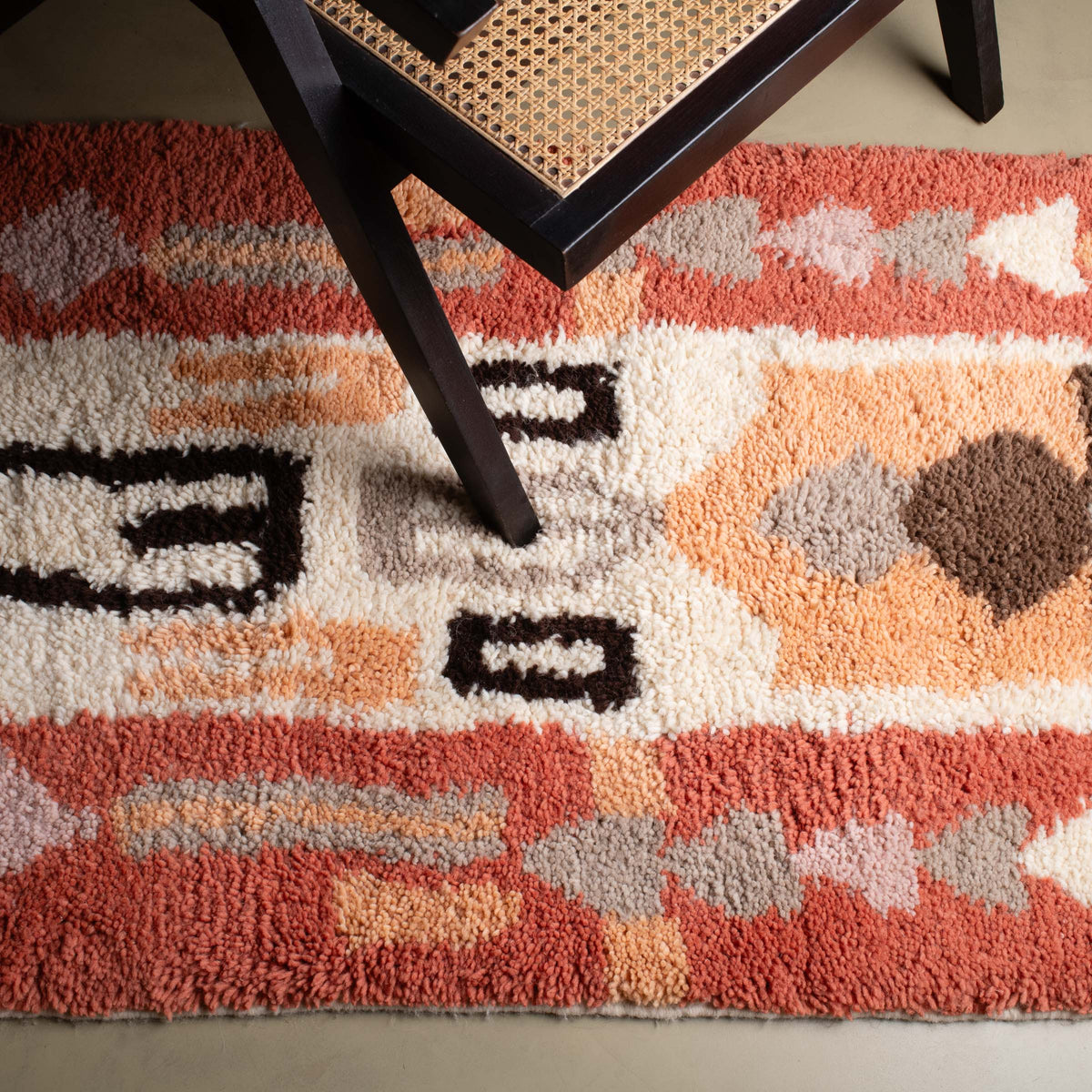 Nafass - Shag Moroccan runner rug