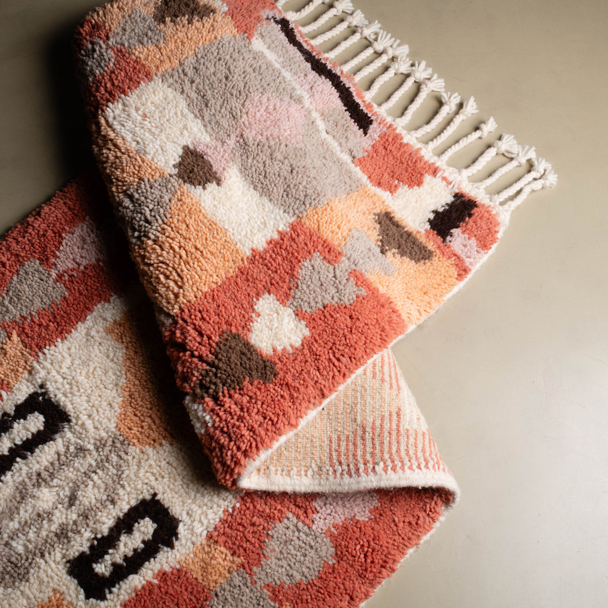 Nafass - Shag Moroccan runner rug