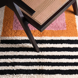 Kenza - Shag Moroccan runner rug