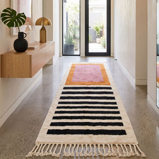 Kenza - Shag Moroccan runner rug