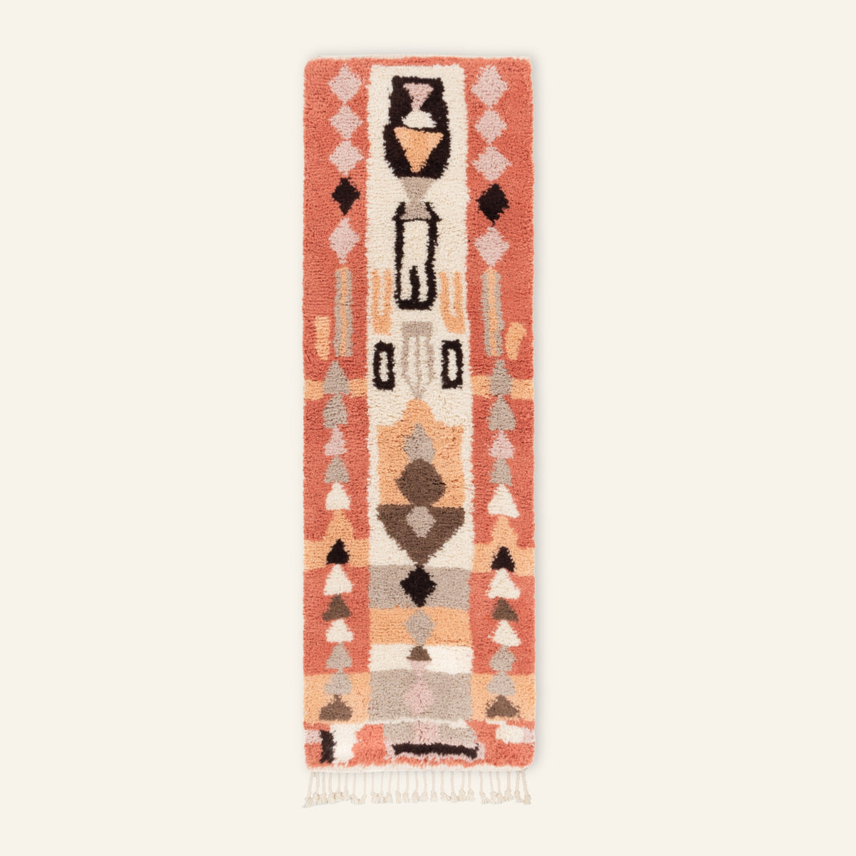 Nafass - Shag Moroccan runner rug