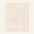 Neutral Structure - Luxury Shag Moroccan Rug