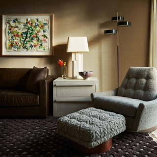 Nowara Chocolate Brown - Shag Moroccan rug