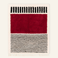 Rabab Oxblood - Shag Moroccan rug