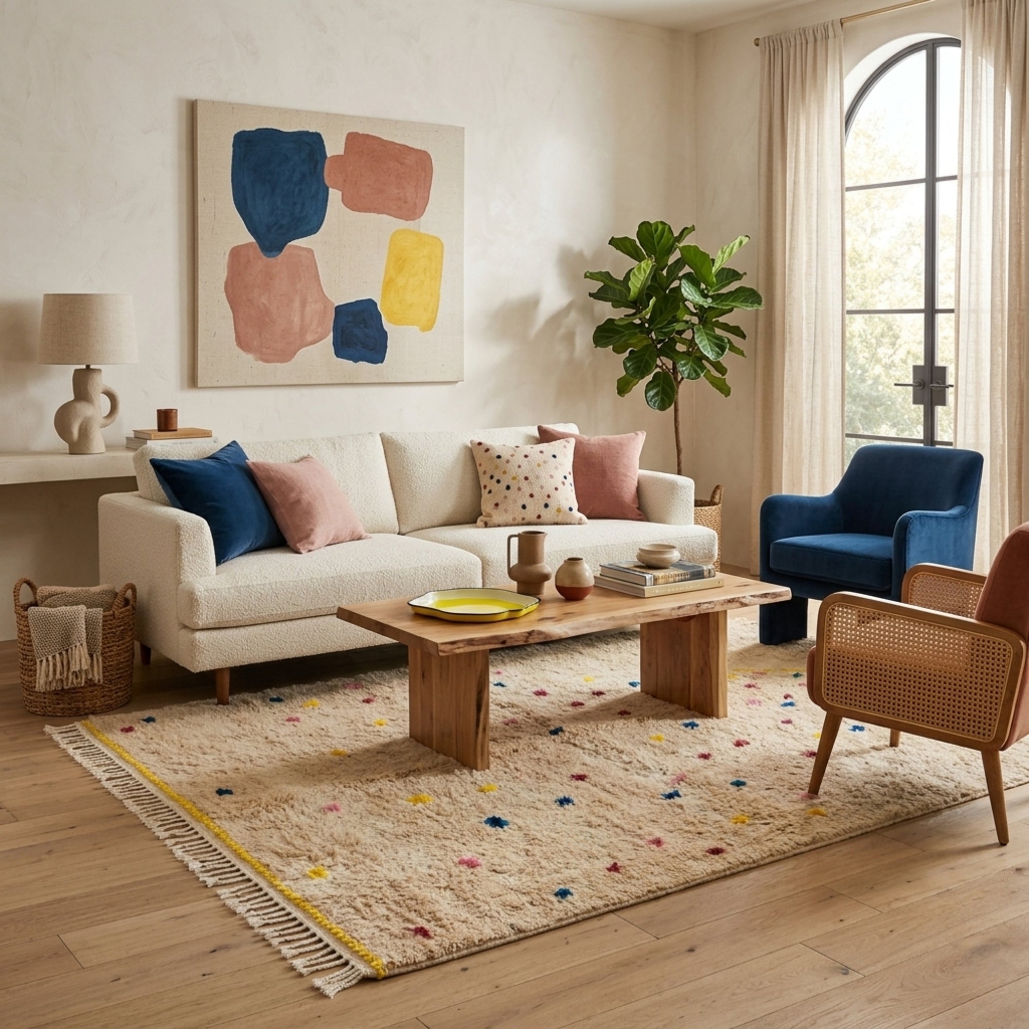 Raml - Shag Moroccan rug