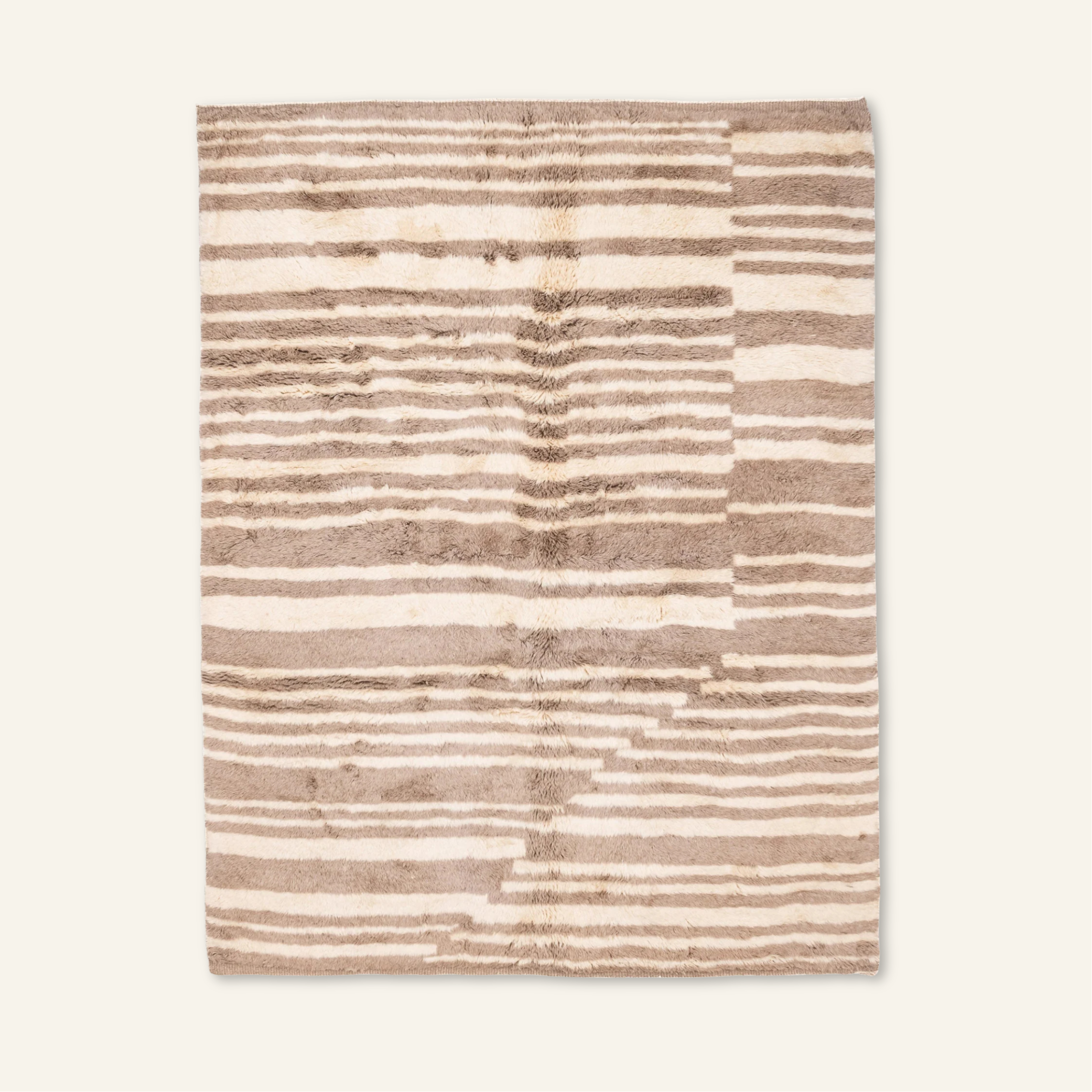 Shimmering Sands - Luxury Shag Moroccan Rug