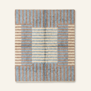 Soft Grid - Luxury Shag Moroccan Rug