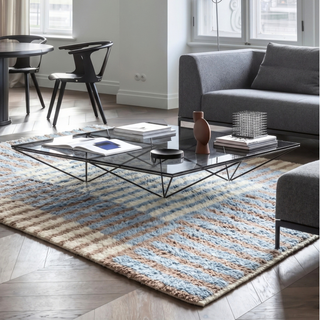 Soft Grid - Luxury Shag Moroccan Rug
