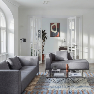 Soft Grid - Luxury Shag Moroccan Rug