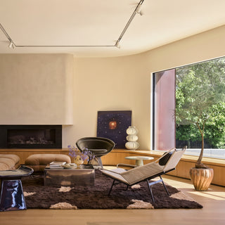 Soldier Espresso Cacao - Luxury Shag Moroccan Rug