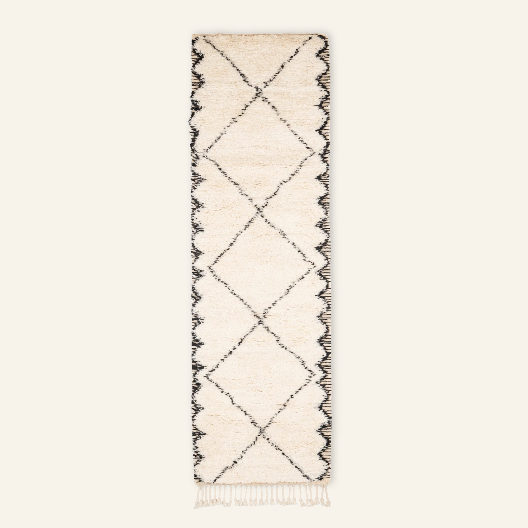 Tahir - Shag Moroccan runner rug