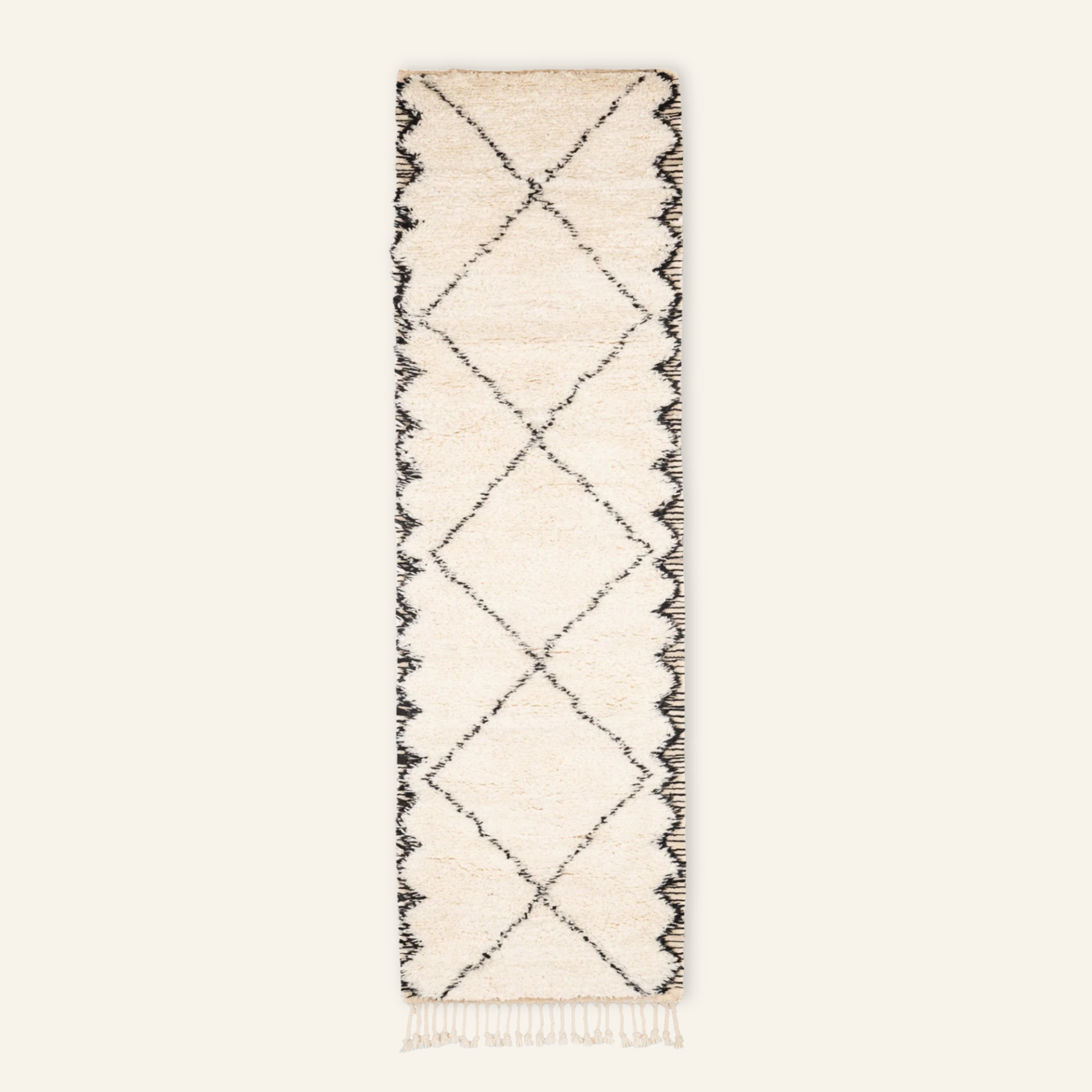 Tahir - Shag Moroccan runner rug