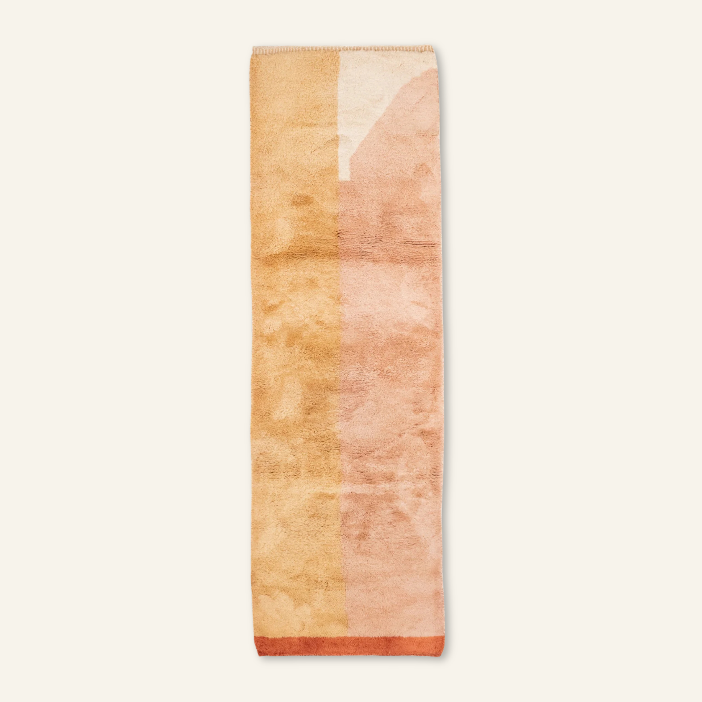 Tangerine Dream -  Luxury Shag Moroccan Runner Rug
