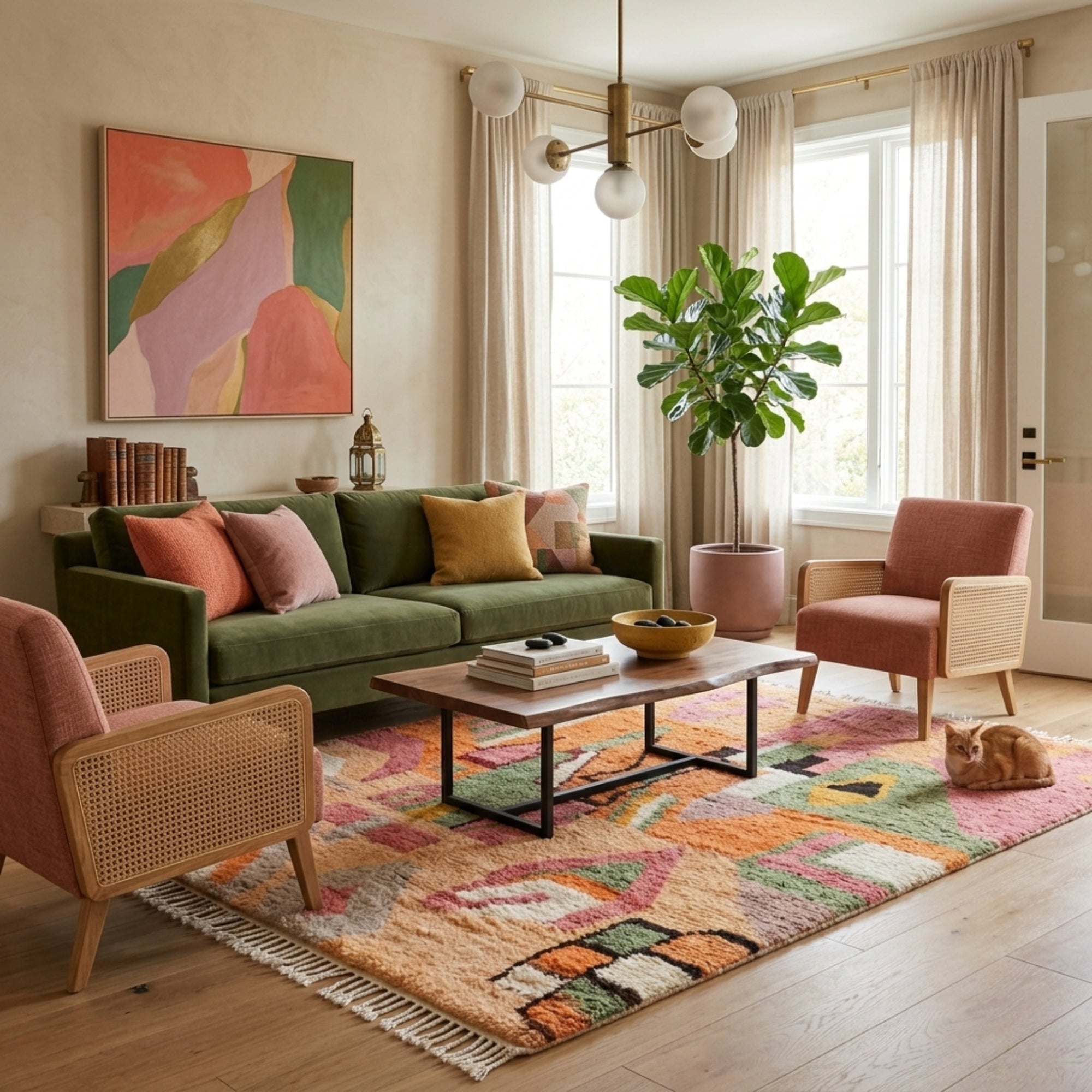 Tayf - Shag Moroccan rug