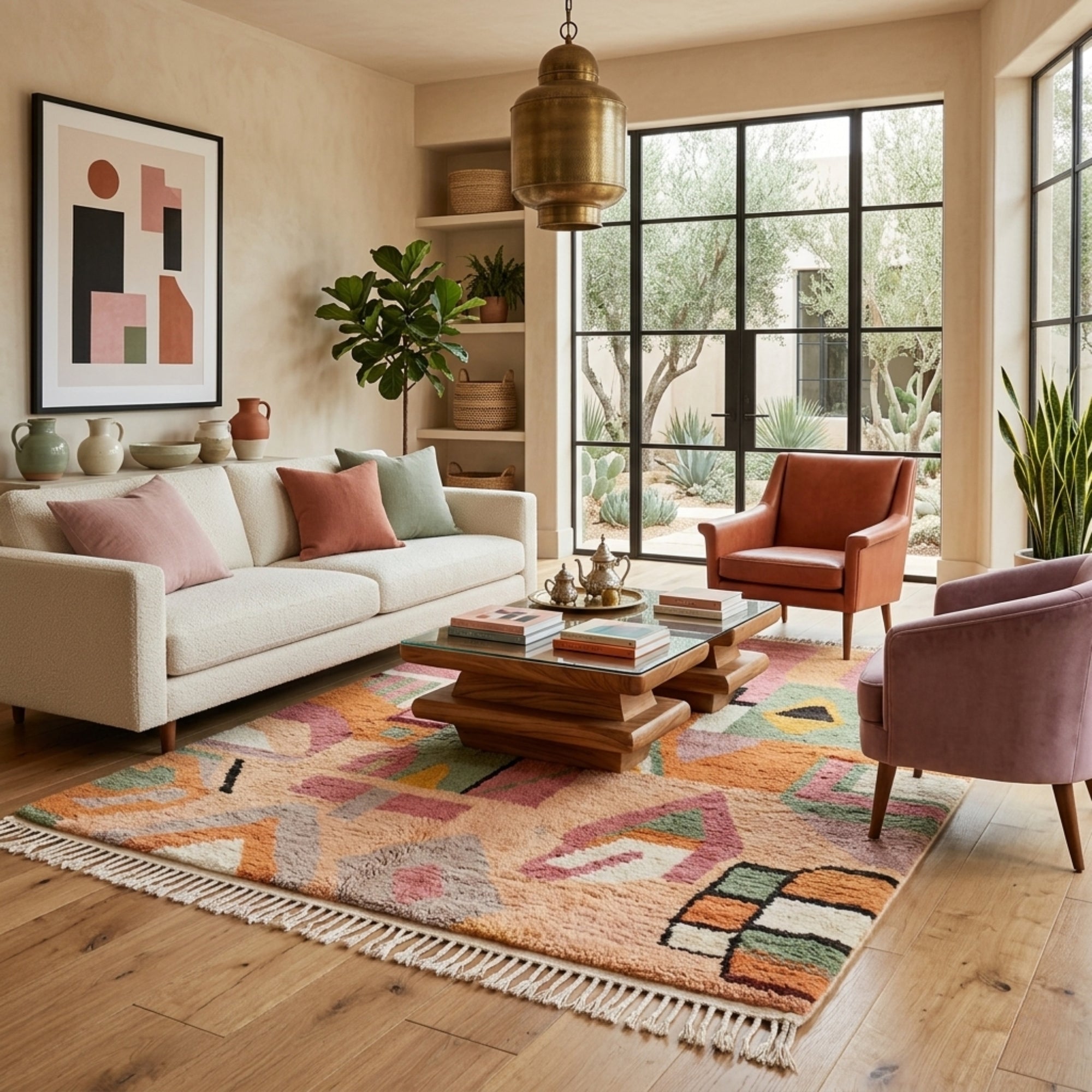 Tayf - Shag Moroccan rug