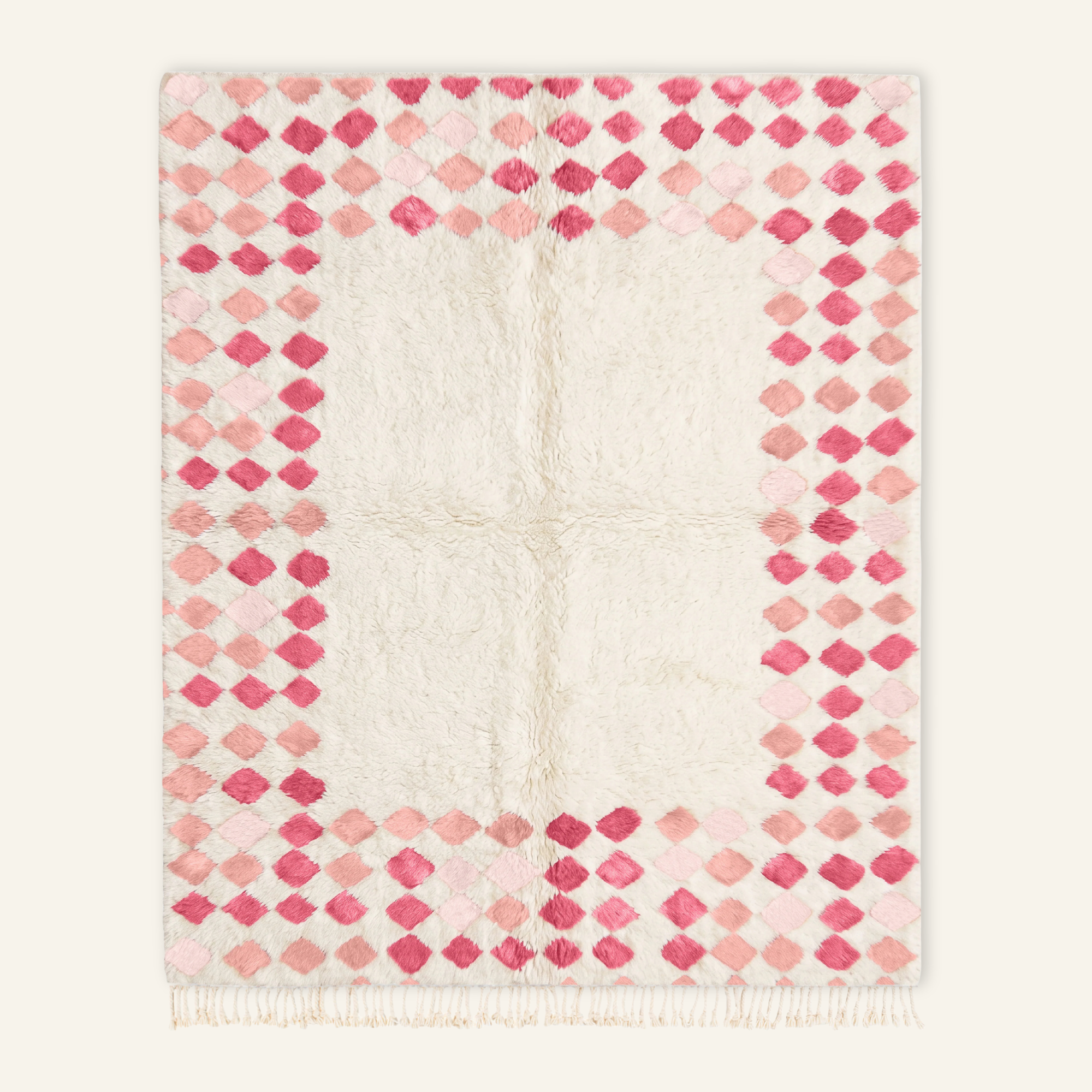 Zellige - Shag Moroccan rug
