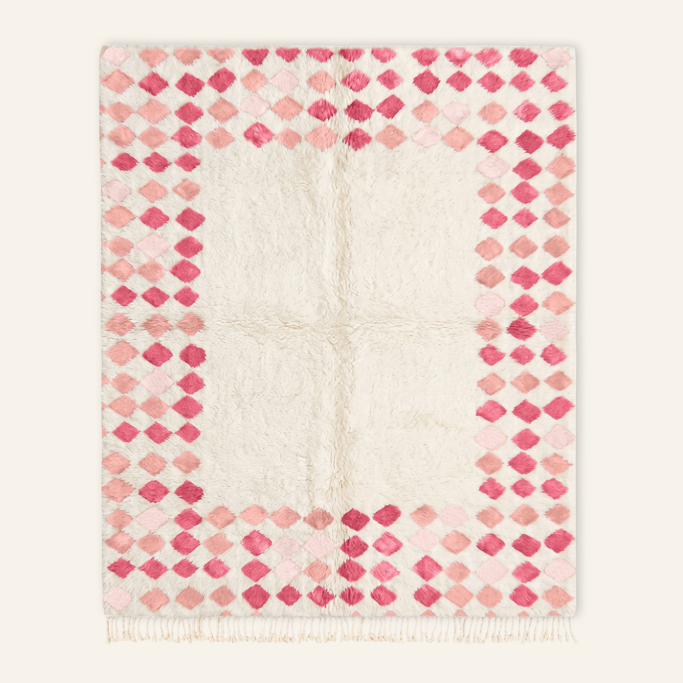 Zellige - Shag Moroccan rug