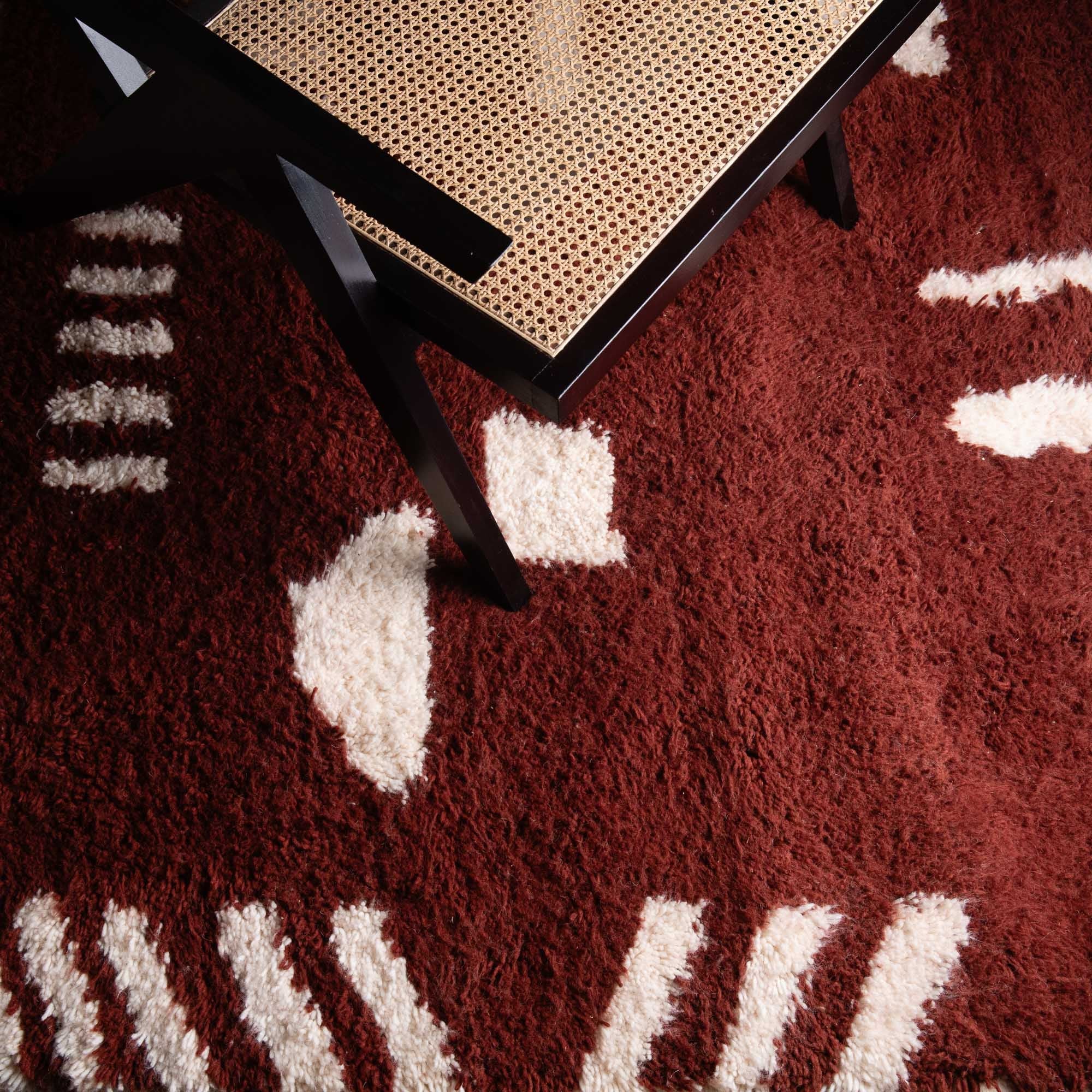 Aanbar - Beni ourain rug - Benisouk