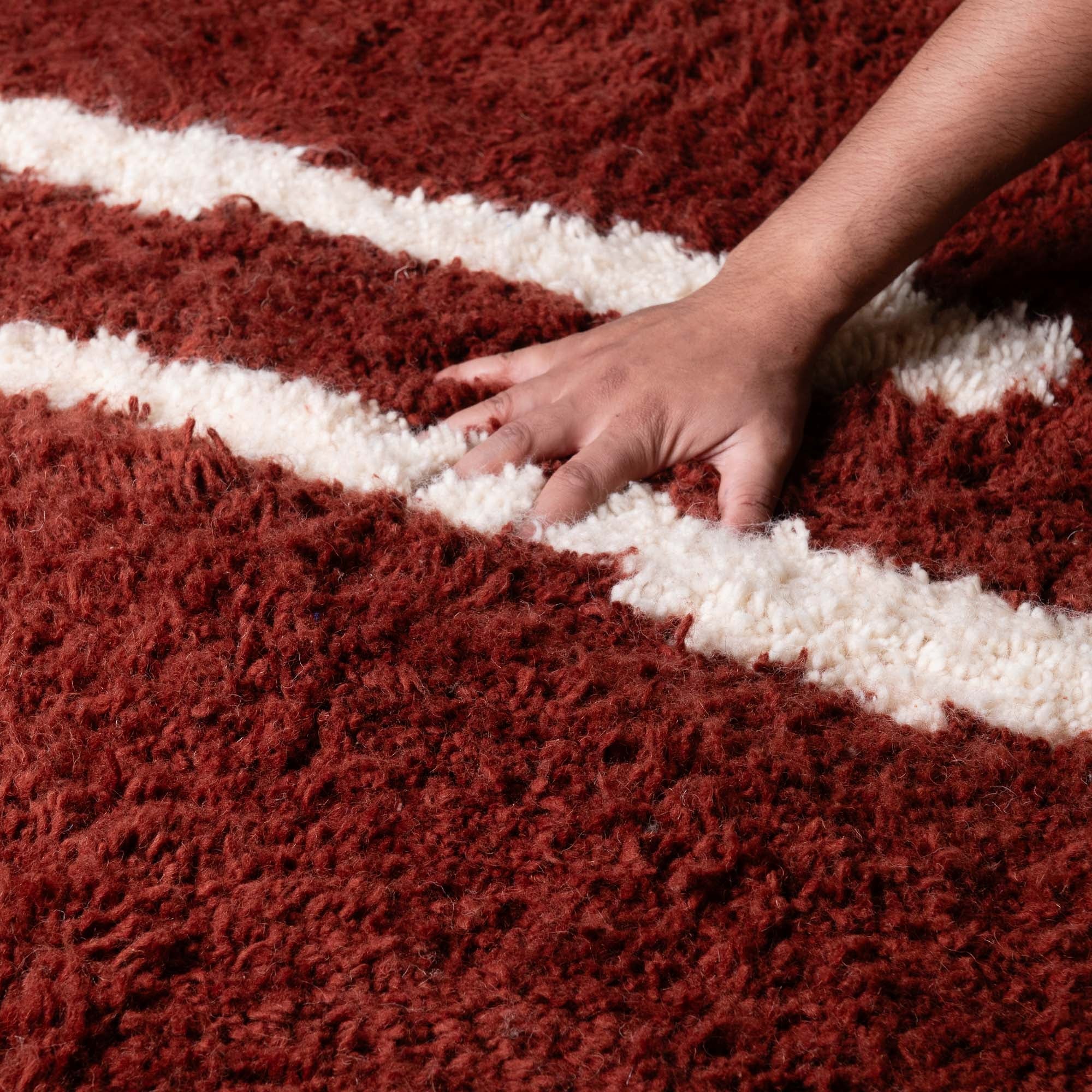 Aanbar - Beni ourain rug - Benisouk