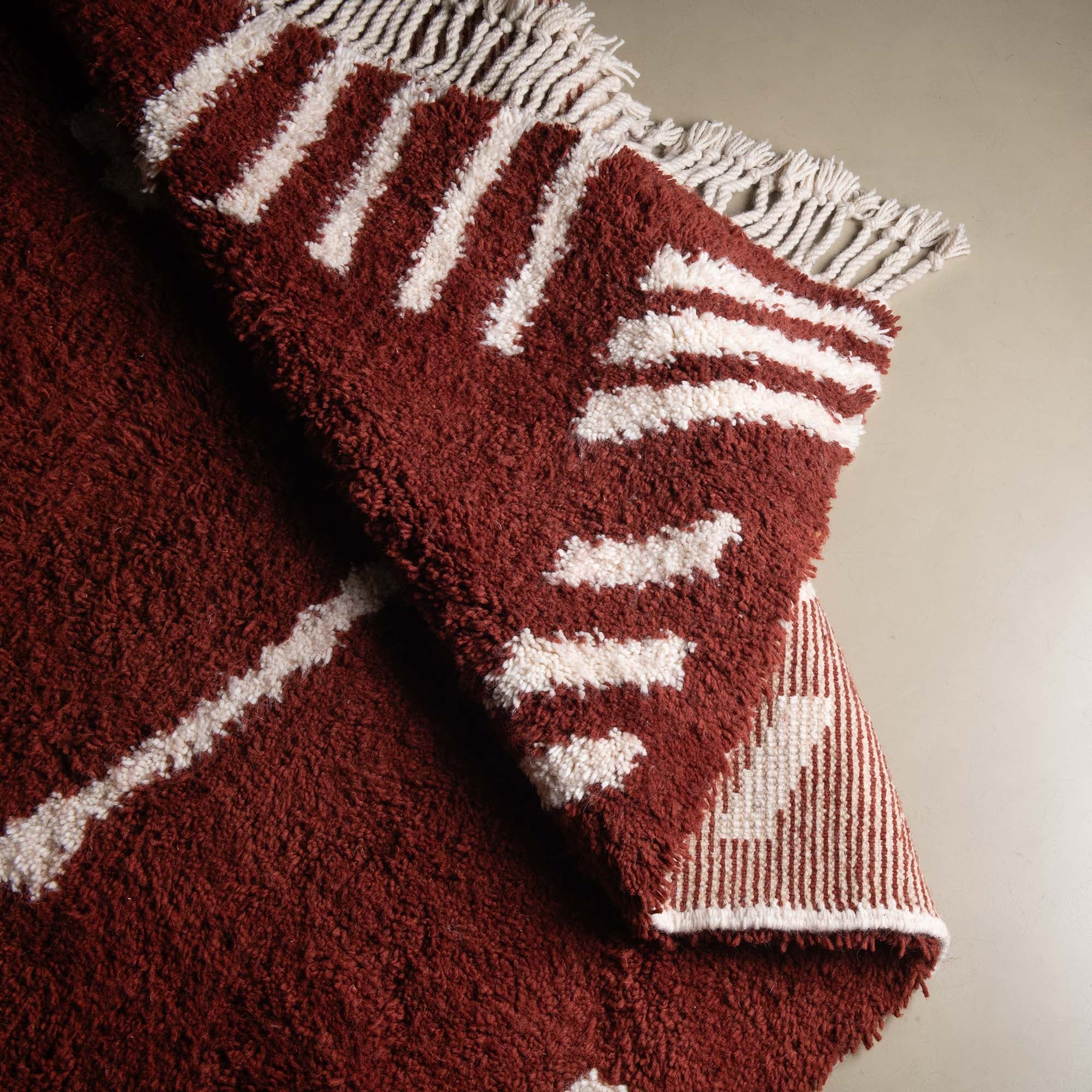 Aanbar - Beni ourain rug - Benisouk