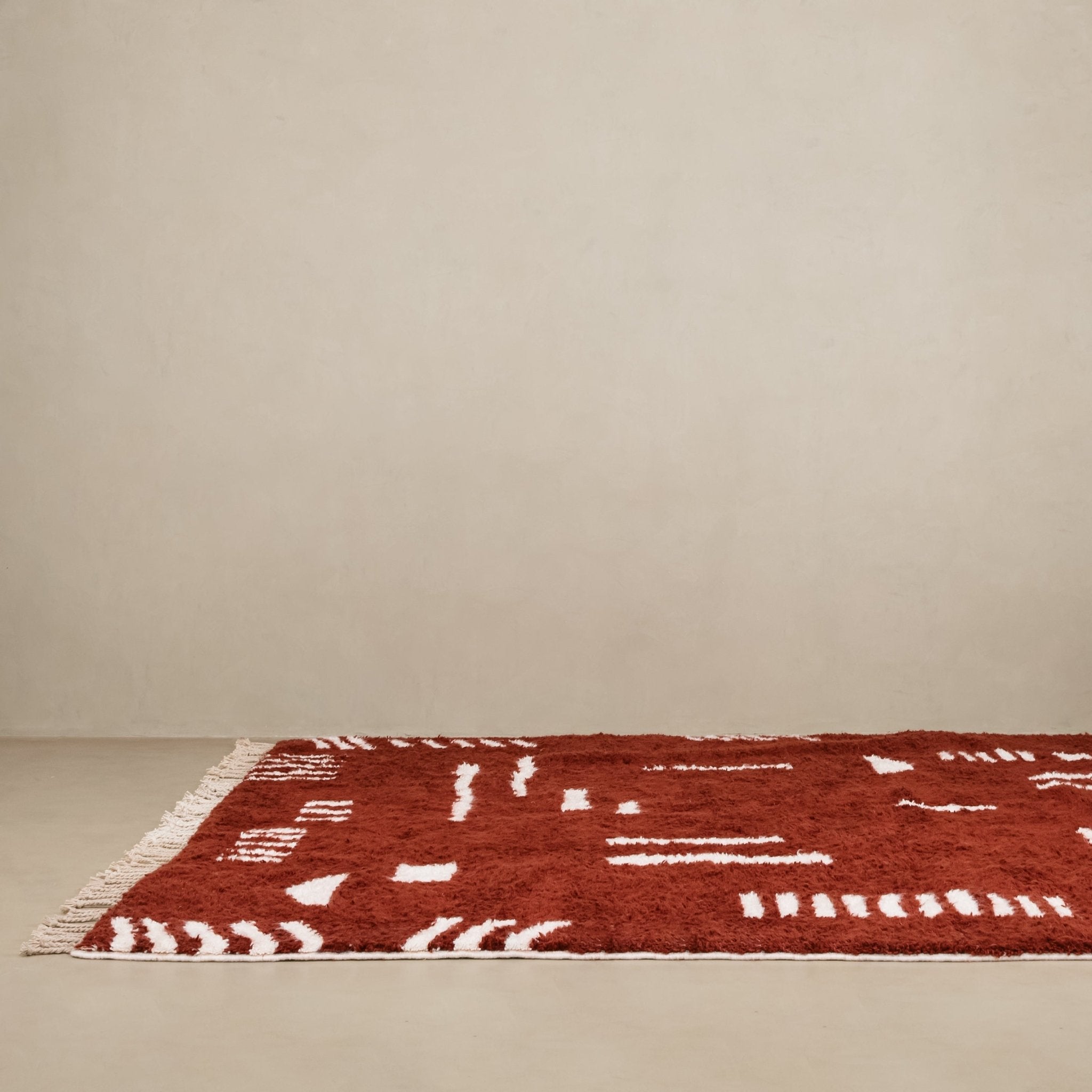 Aanbar - Shag Moroccan rug - Benisouk