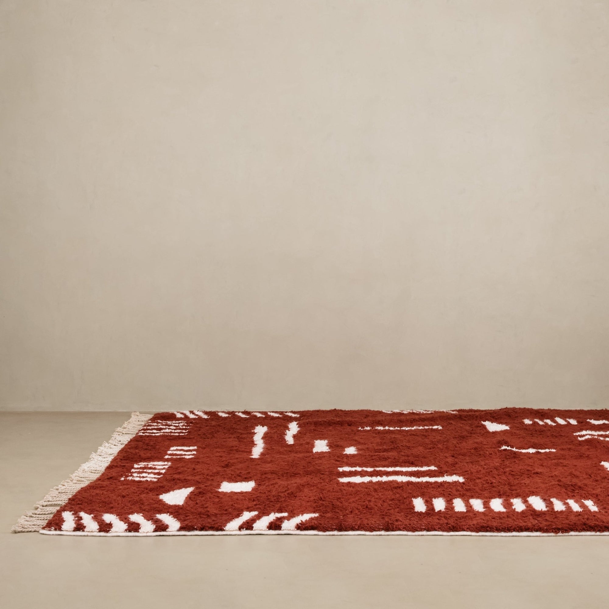Aanbar - Shag Moroccan rug - Benisouk