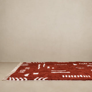 Aanbar - Shag Moroccan rug - Benisouk