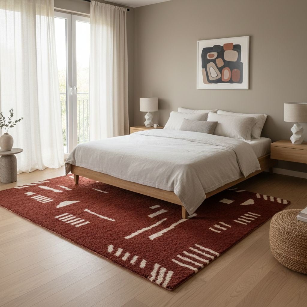 Aanbar - Shag Moroccan rug - Benisouk