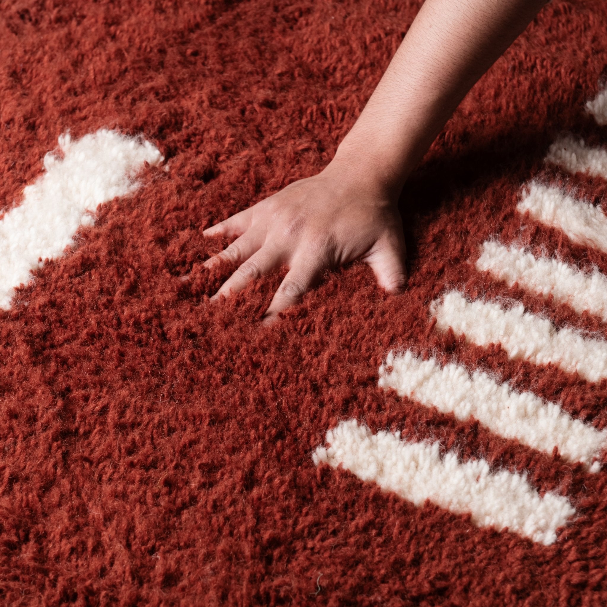 Aanbar - Shag Moroccan rug - Benisouk