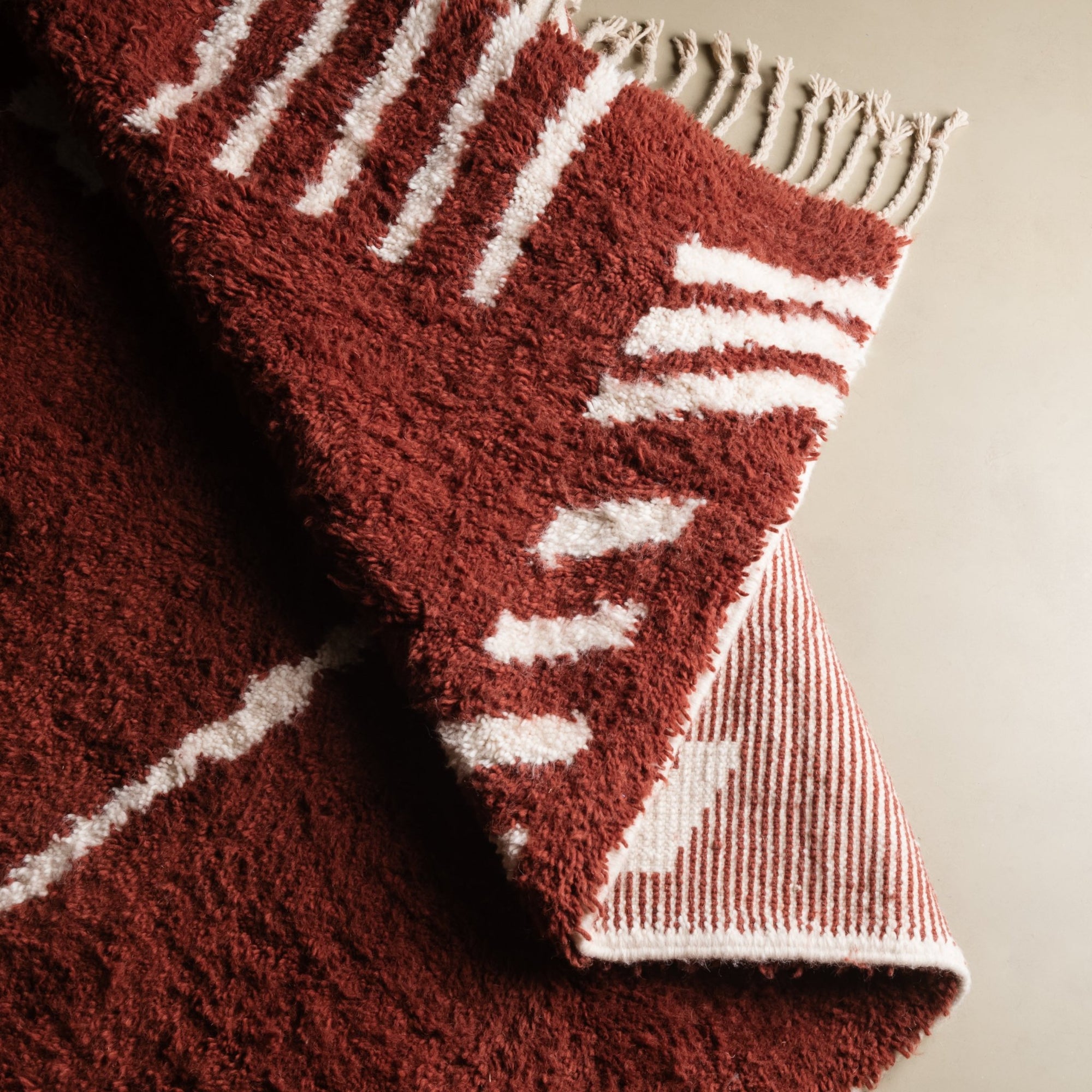 Aanbar - Shag Moroccan rug - Benisouk
