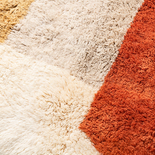 Aban - Luxury Shag Moroccan Rug - Benisouk