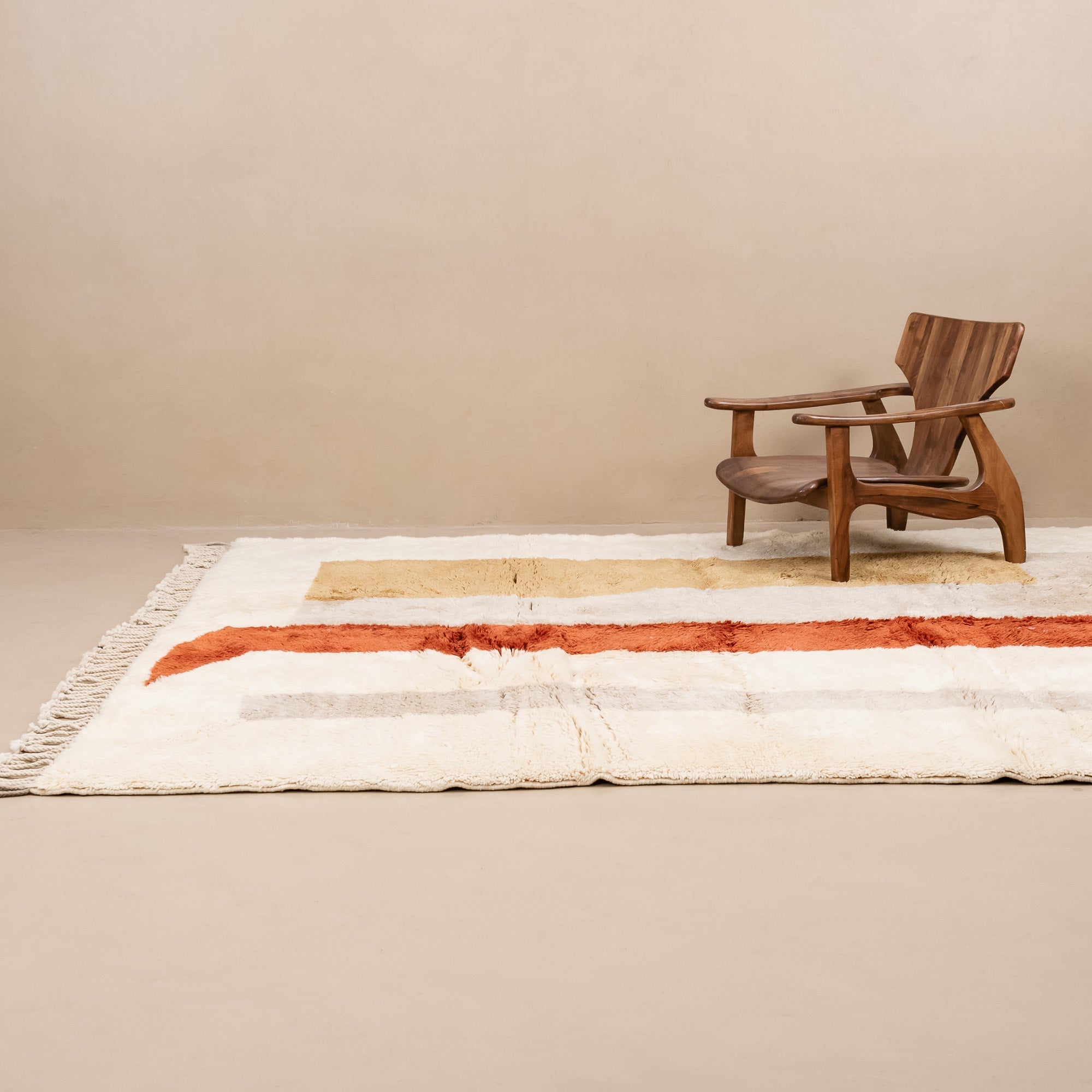 Aban - Luxury Shag Moroccan Rug - Benisouk