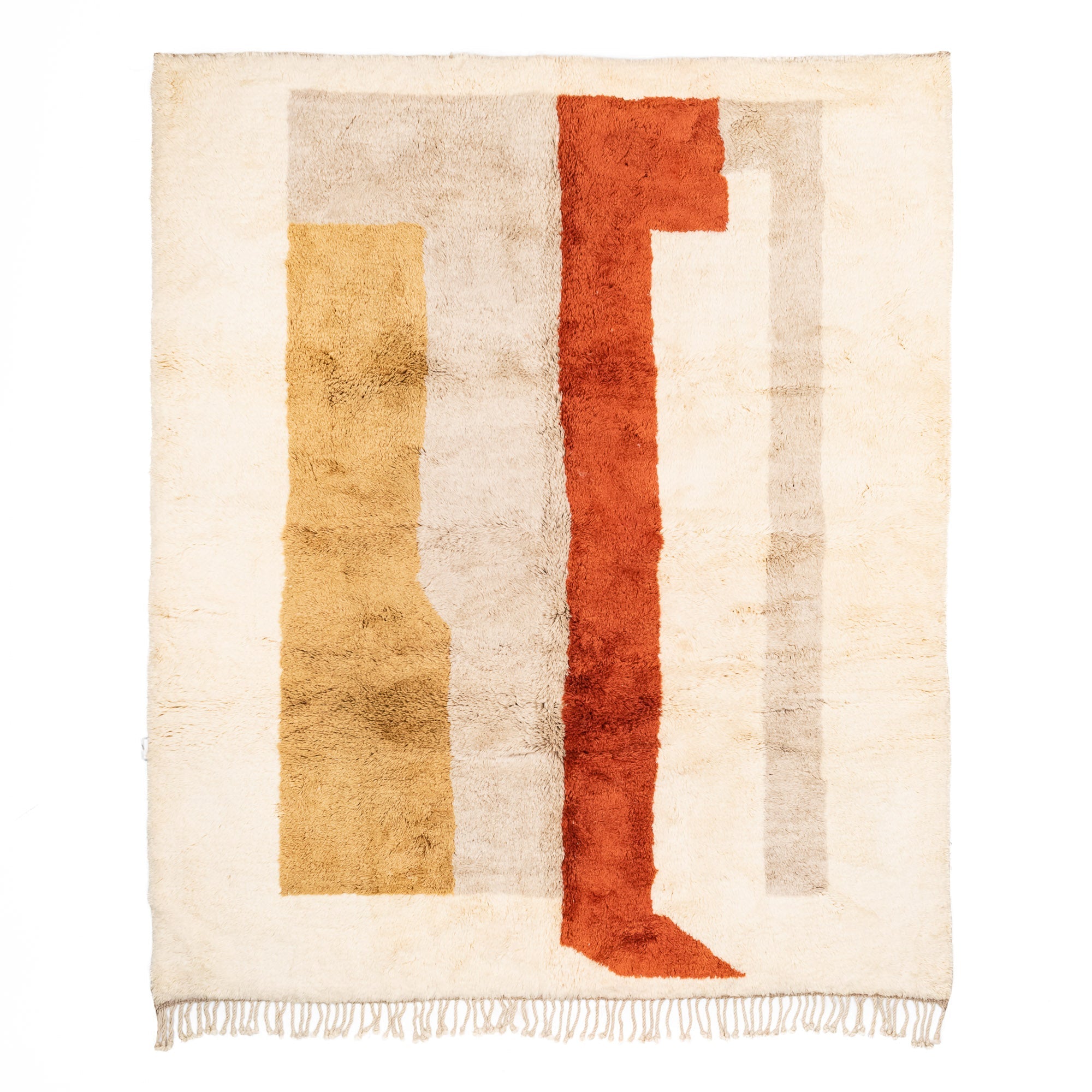 Aban - Luxury Shag Moroccan Rug - Benisouk