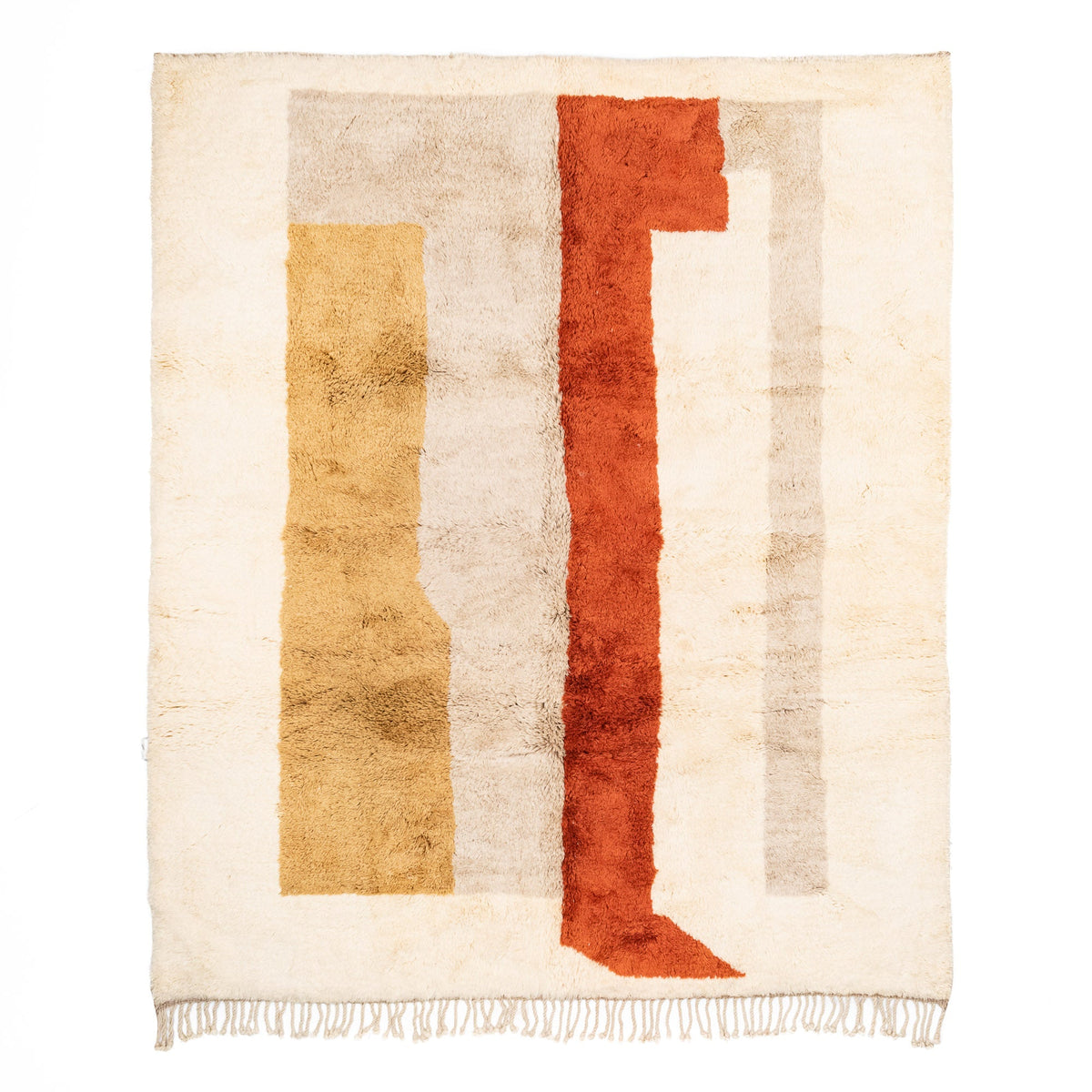 Aban - Luxury Shag Moroccan Rug - Benisouk