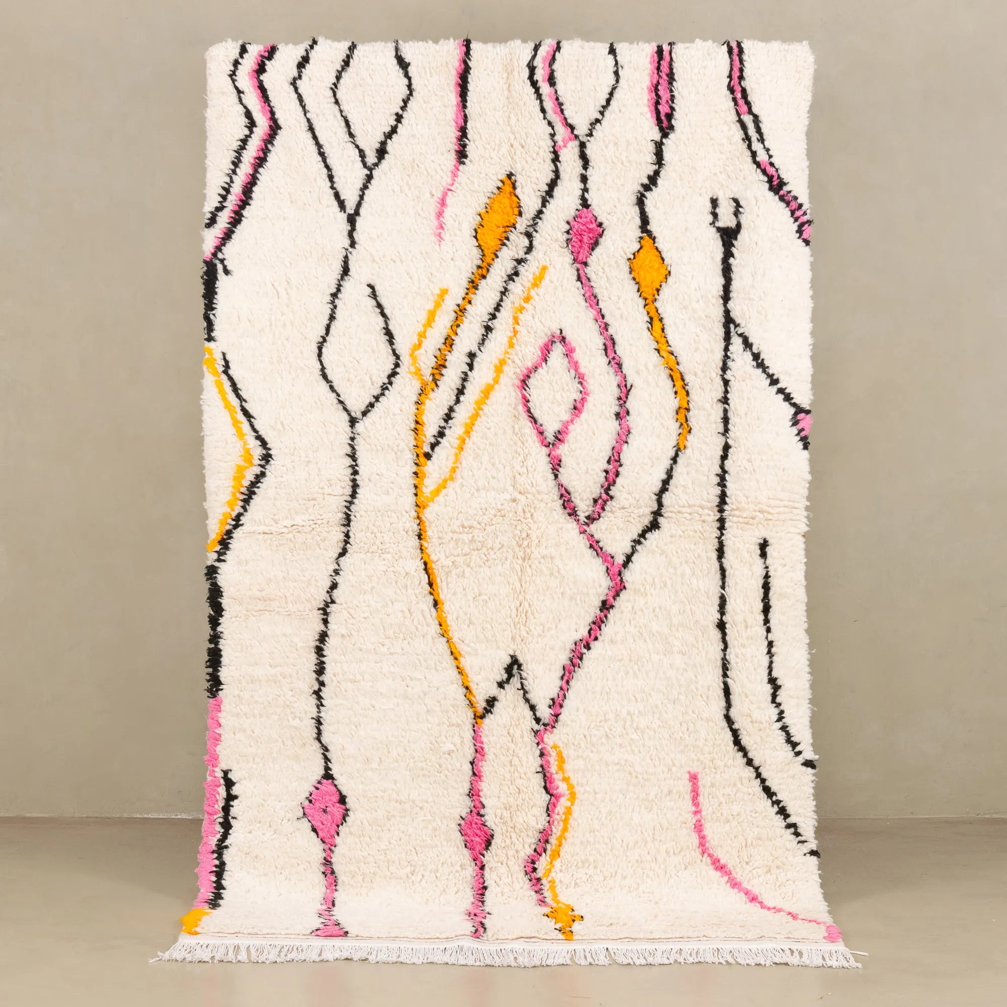 Abba - Shag Moroccan rug - Benisouk