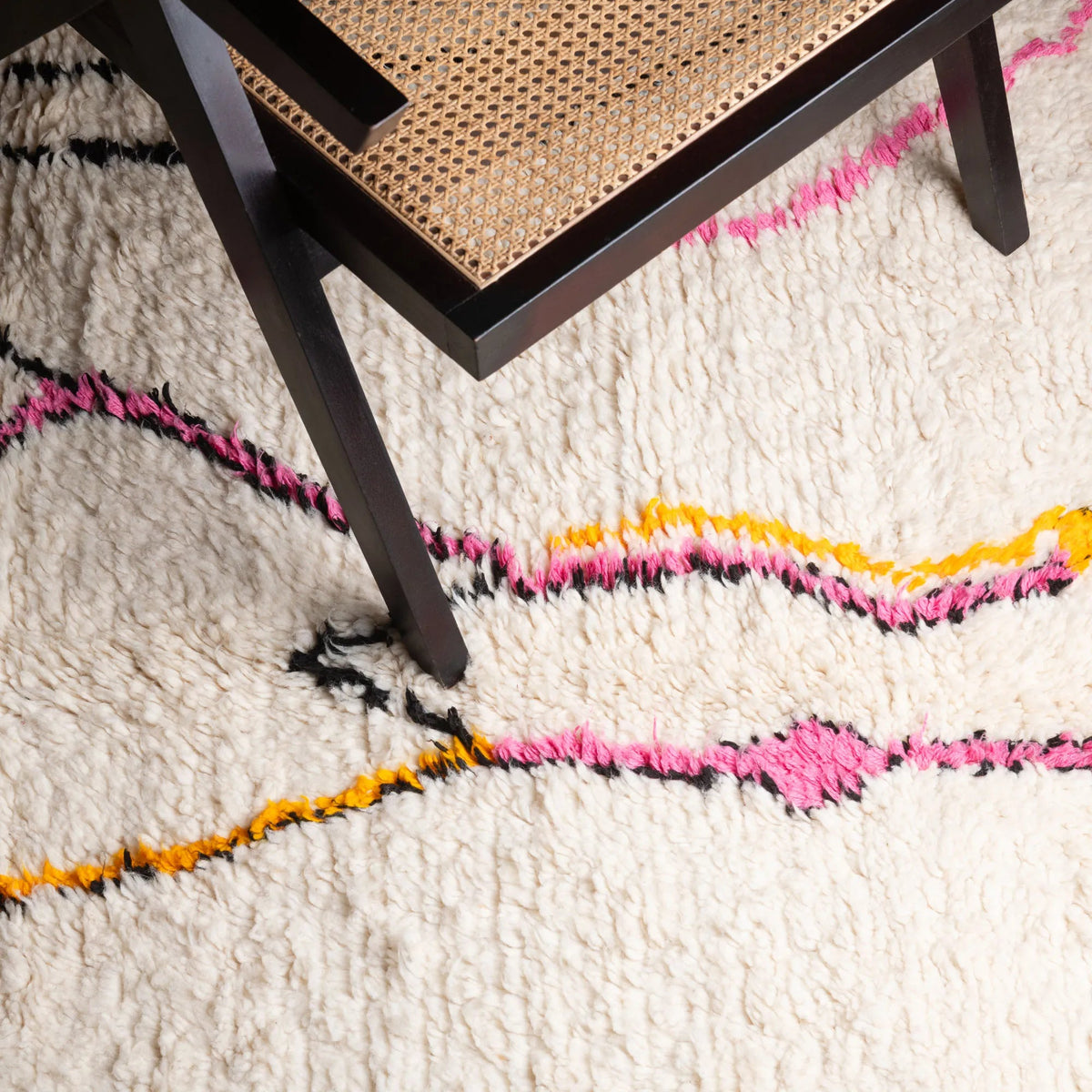Abba - Shag Moroccan rug - Benisouk