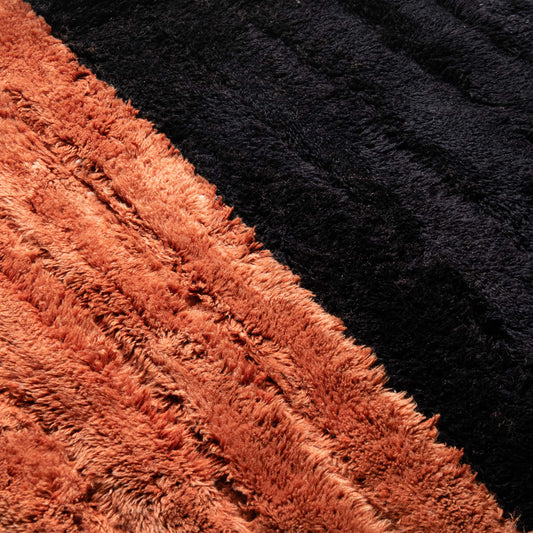 Aberkan - Luxury Shag Moroccan Rug - Benisouk