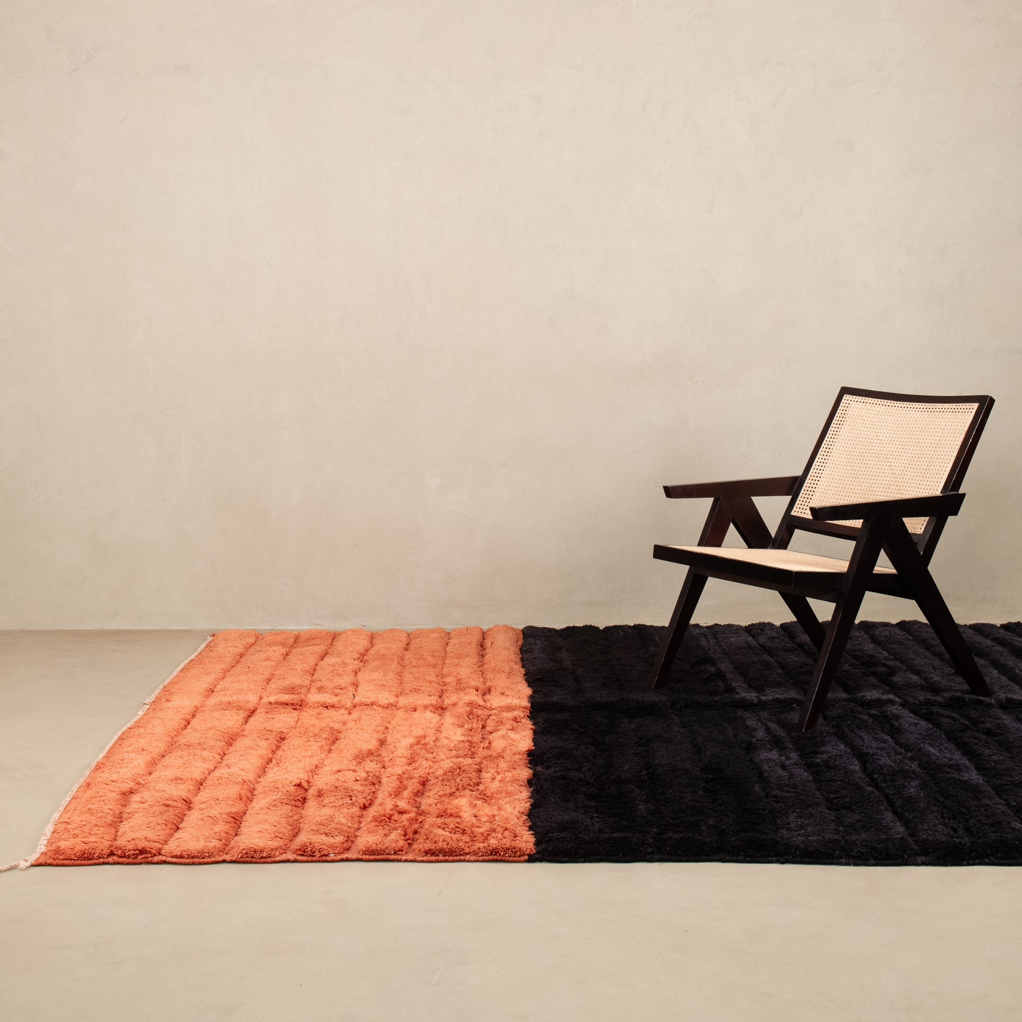 Aberkan - Luxury Shag Moroccan Rug - Benisouk