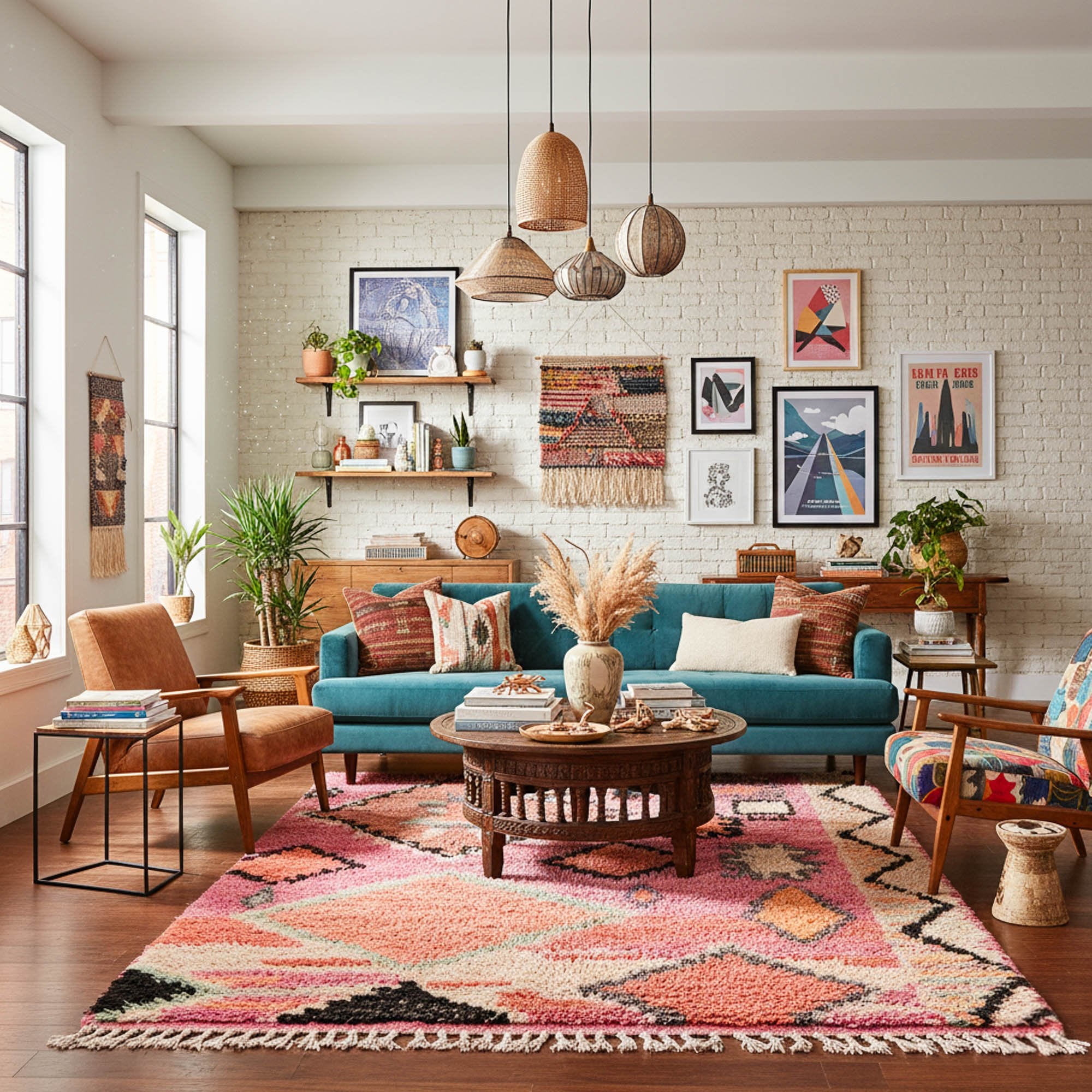 Abla - Shag Moroccan rug - Benisouk