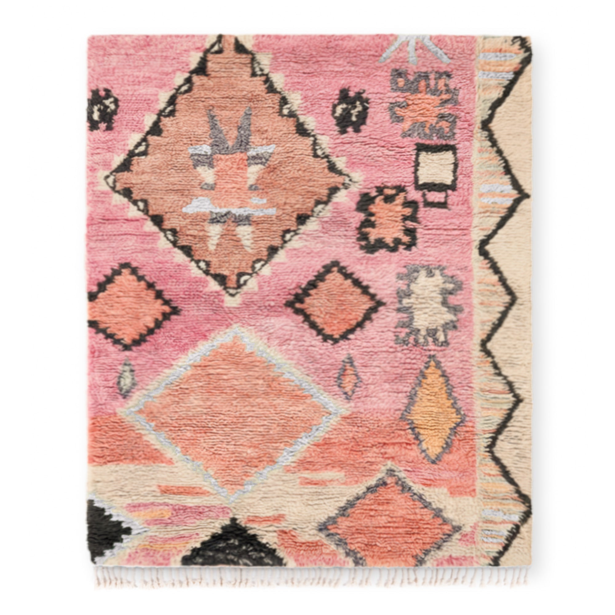 Abla - Shag Moroccan rug - Benisouk