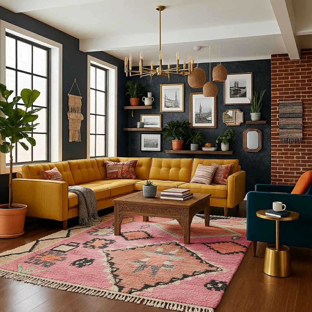 Abla - Shag Moroccan rug - Benisouk