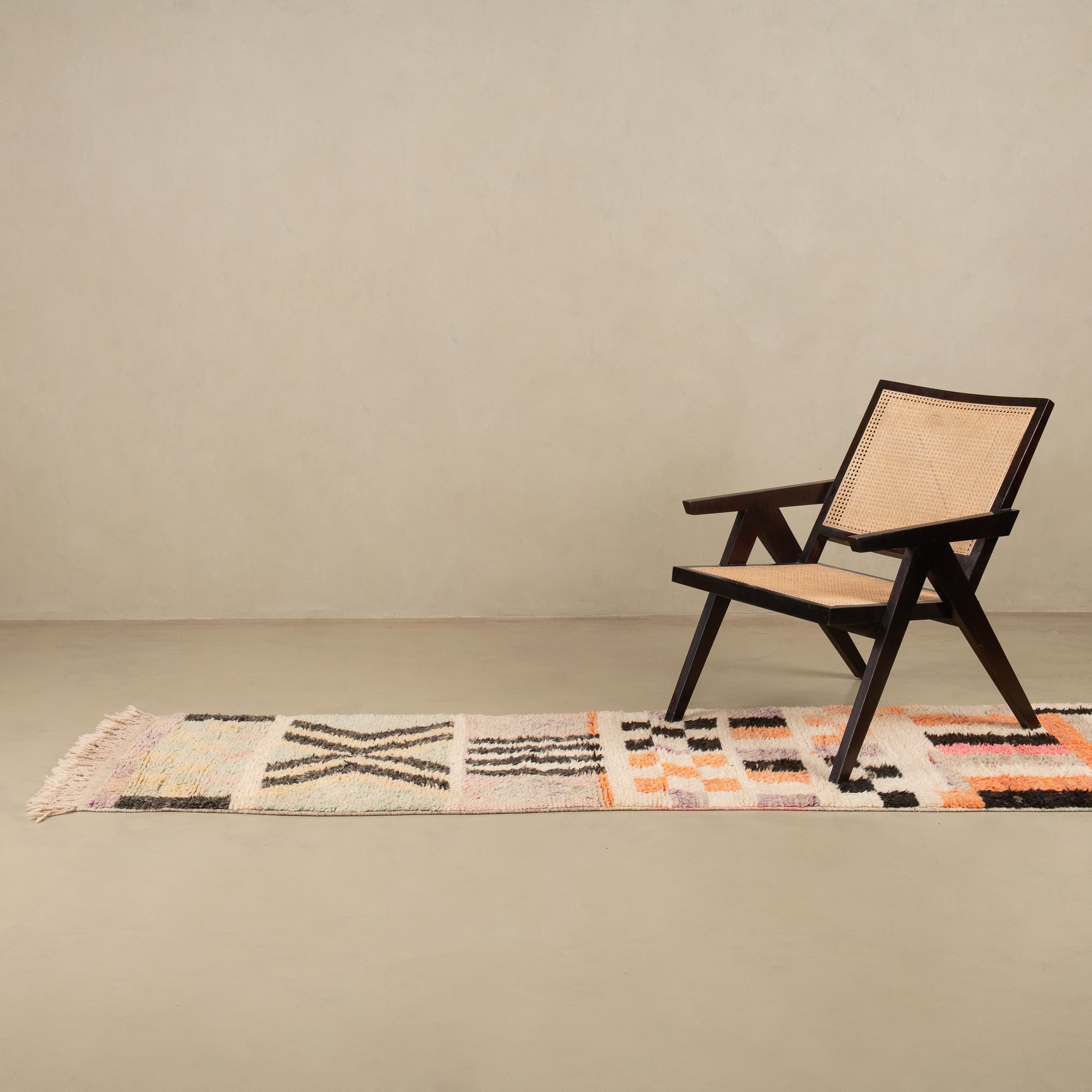 Adjan - vintage boujad rug - Benisouk