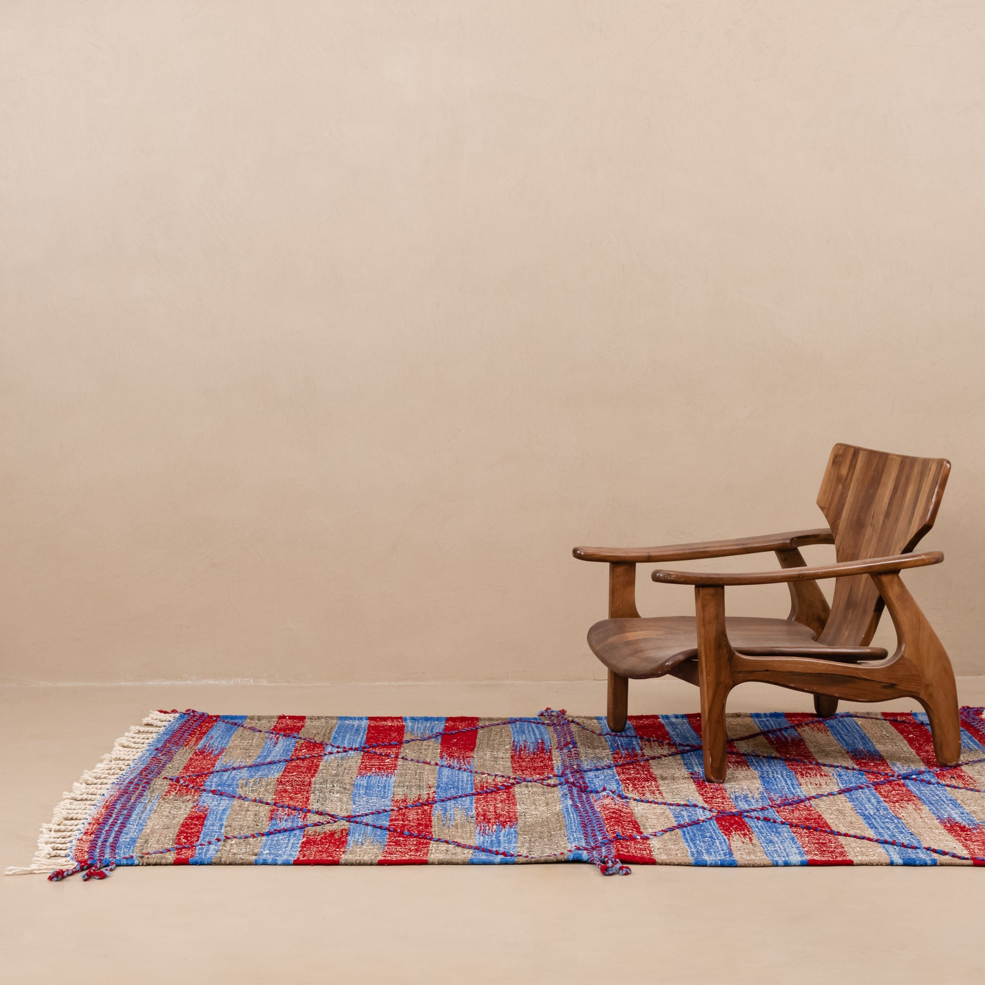 Admer - Flatweave Moroccan rug - Benisouk