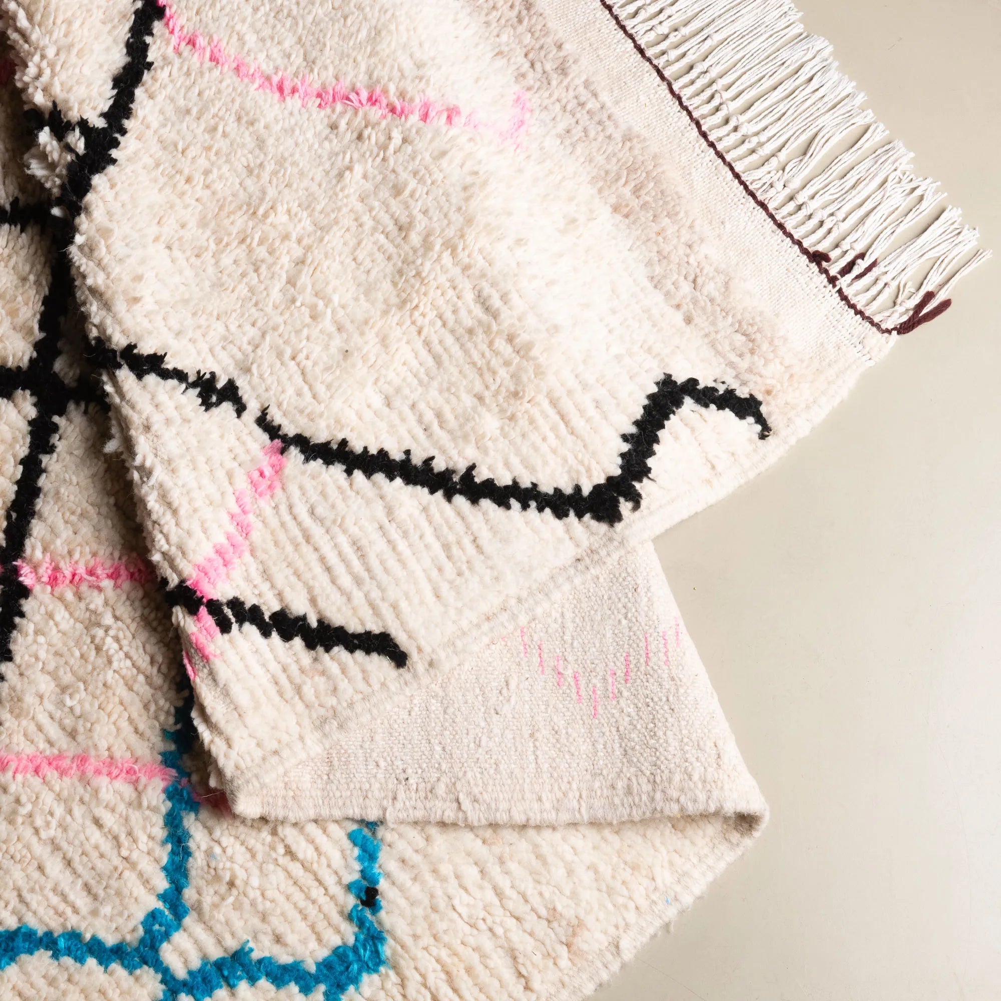 Admer - Shag Moroccan rug - Benisouk