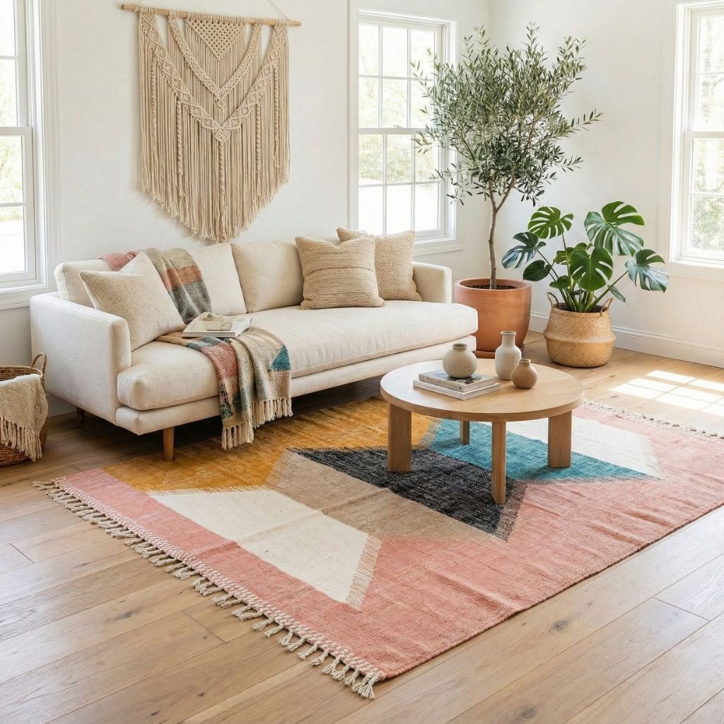 Afara - Flatweave Moroccan rug - Benisouk